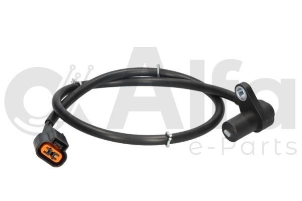 Alfa e-Parts Rear Axle Right, 2-pin connector, 680mm, 1,3 kOhm, 710mm, black Length: 710mm, Number of pins: 2-pin connector Sensor, wheel speed AF05578 buy
