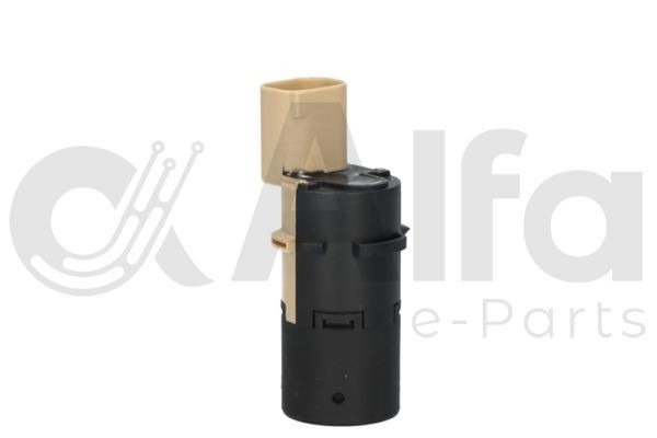 Alfa e-Parts Rear, yellow/black, Ultrasonic Sensor Reversing sensors AF06143 buy
