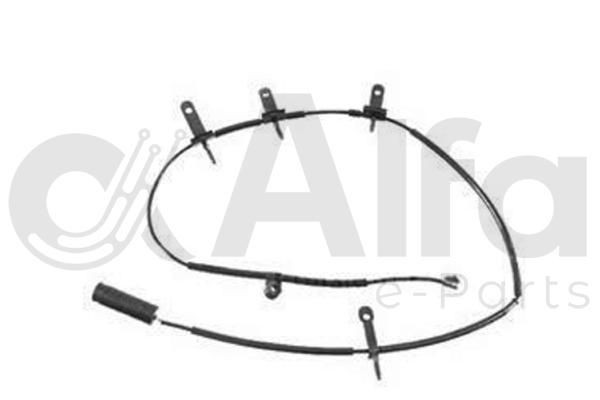 Alfa e-Parts Rear Axle both sides Length: 1095mm, Number of pins: 2-pin connector Warning contact, brake pad wear AF07900 buy