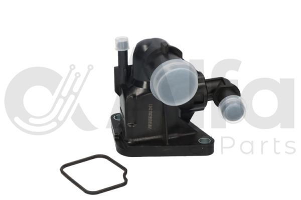 AF08151 Alfa e-Parts Coolant thermostat FIAT Opening Temperature: 88°C, with seal, with sensor, Synthetic Material Housing