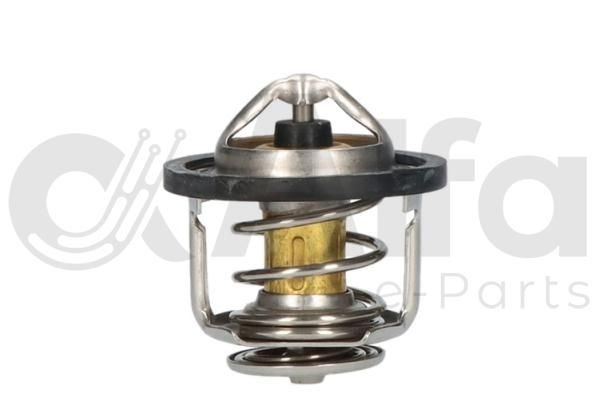 Alfa e-Parts AF10457 Engine thermostat Opening Temperature: 82°C, 48mm, with seal, with thermostat