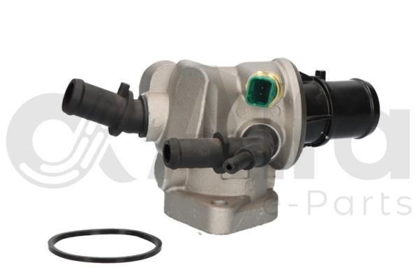 Alfa e-Parts Opening Temperature: 88°C, with seal, with sensor, with thermostat, Metal Housing Thermostat, coolant AF10489 buy