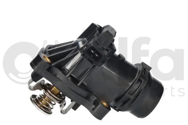 Alfa e-Parts Opening Temperature: 105°C, with thermostat Thermostat, coolant AF10518 buy
