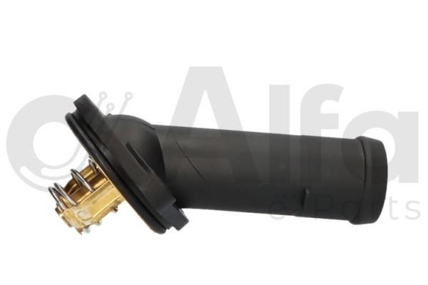 Volkswagen GOLF Coolant thermostat 18931099 Alfa e-Parts AF10546 online buy