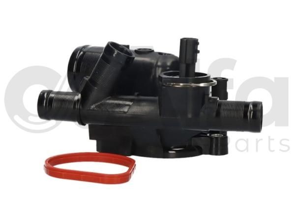 AF12178 Alfa e-Parts Coolant thermostat RENAULT Opening Temperature: 83°C, with seal, with sensor, with thermostat