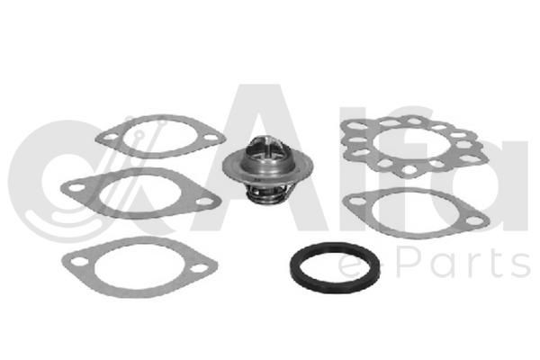 Alfa e-Parts AF12356 Engine thermostat Opening Temperature: 92°C, with gaskets/seals