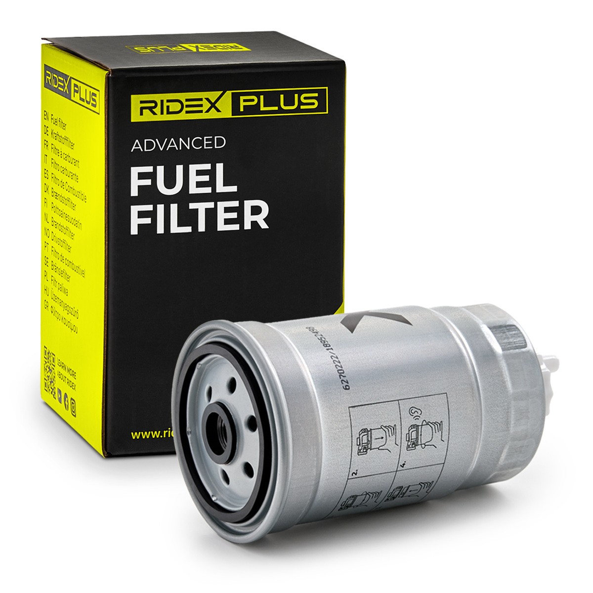RIDEX PLUS 9F0016P Fuel filter CBU1177
