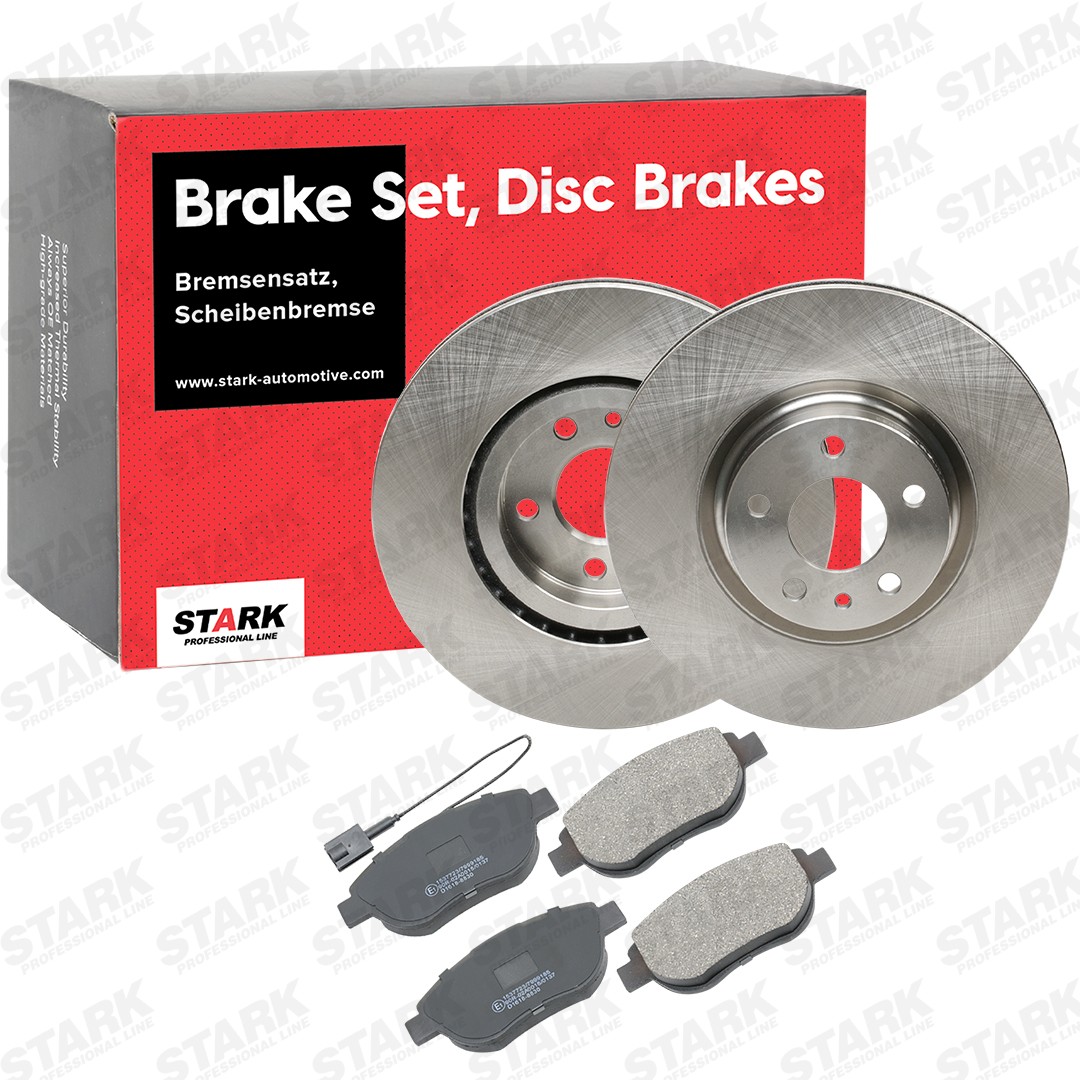 STARK SKBK10991803 Brake discs and pads FIAT Doblo II Box Body / Estate (263) 2.0 D Multijet 135 hp Diesel 2022 price