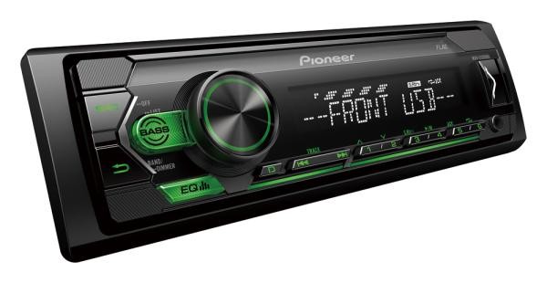PIONEER MVH-S120UBG 1 DIN, Compatible to, Android, LCD, MP3, WMA, WAV, FLAC Teho: 4x50W Autoradio MVH-S120UBG