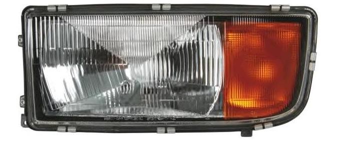 Headlamps STARLINE Left, H4, P21W, W5W, Orange, yellow, with low beam, with indicator, with high beam, with position light, for indicator, without front fog light - KH9720 0113