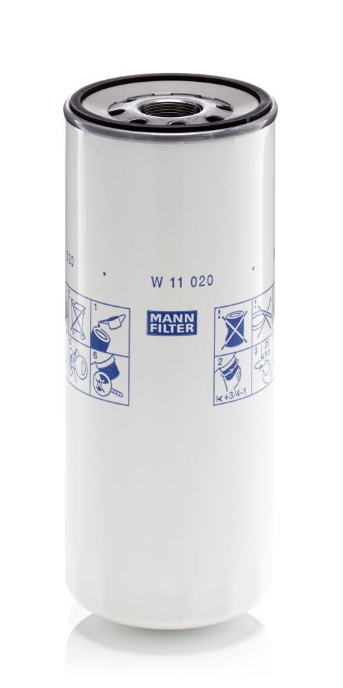 MANN-FILTER W11020 Oil filter 7423390408