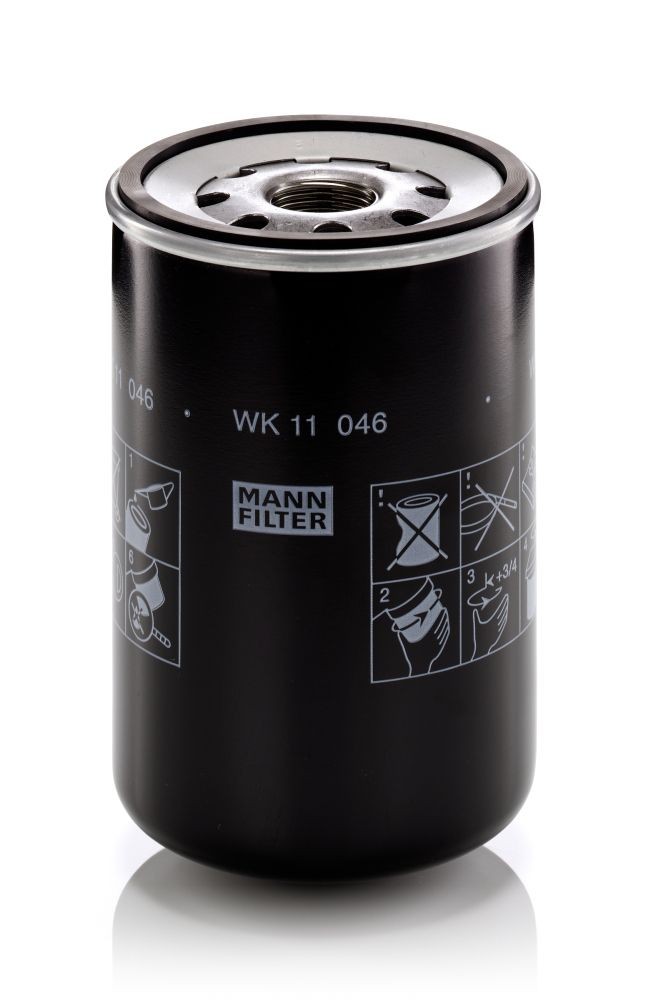 MANN-FILTER Spin-on Filter Height: 169mm Inline fuel filter WK 11 046 buy
