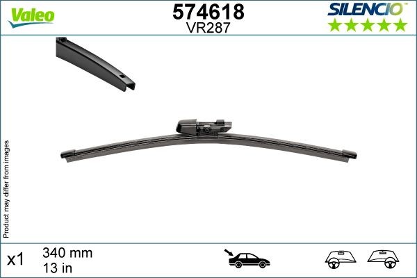 VALEO Windshield wipers rear and front VW Caddy V Van (SBA, SBH) new 574618