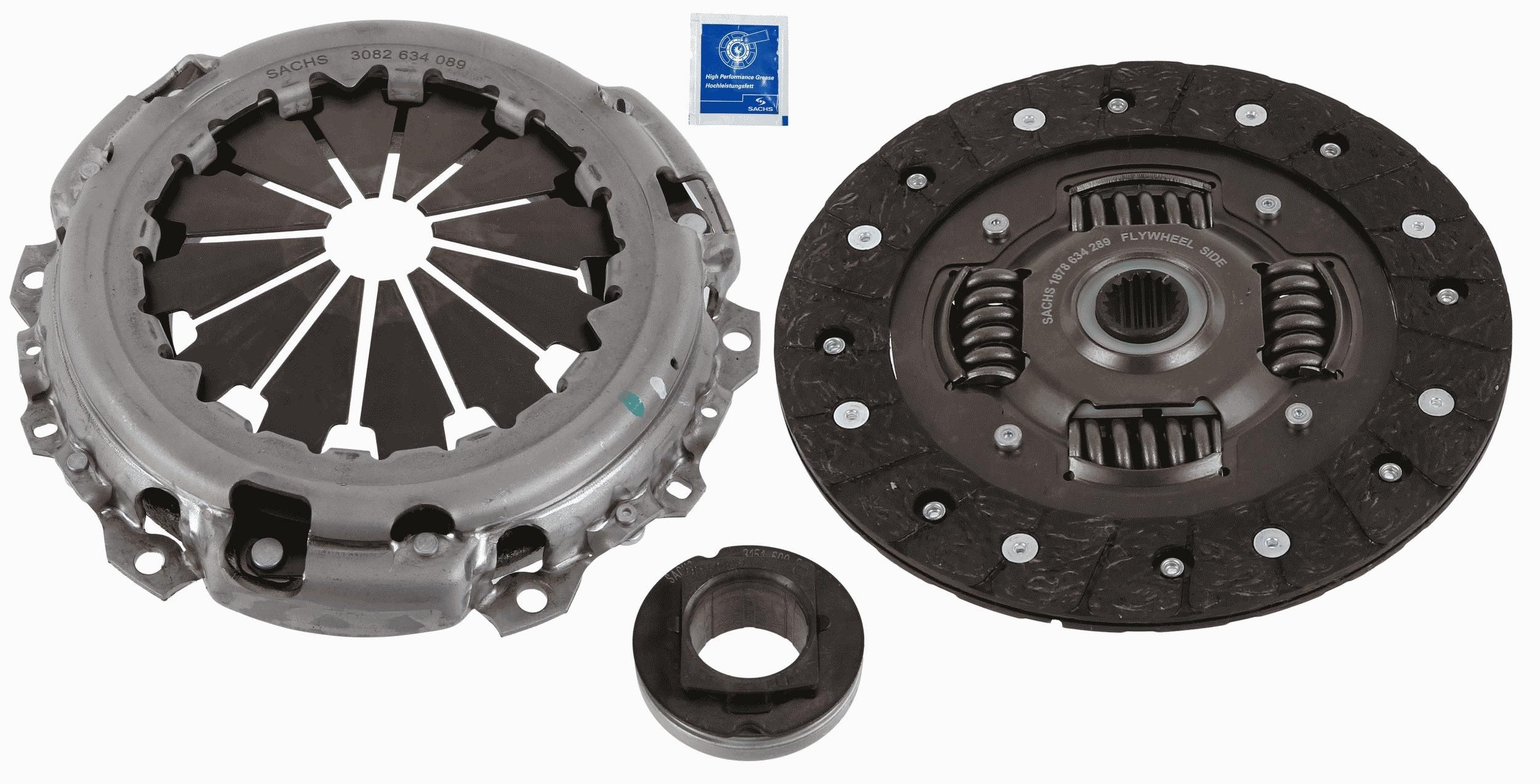 Original SACHS Clutch and flywheel kit 3000 951 679 for CITROЁN C4