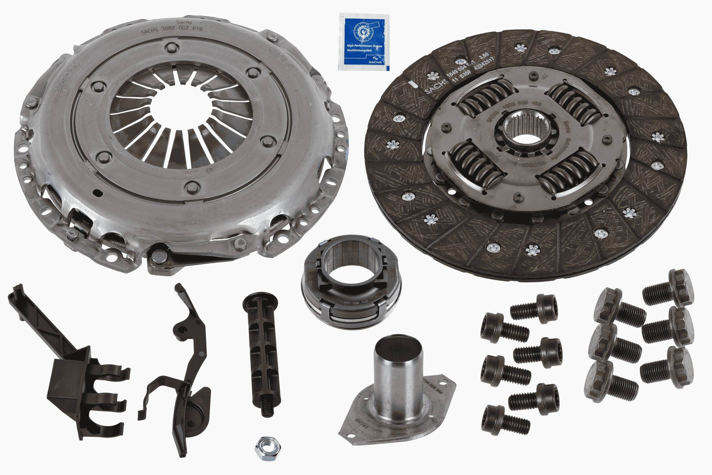 SACHS 3000 970 150 Audi A6 2015 Complete clutch kit