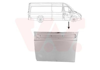 VAN WEZEL Right Front, outer Sidewall 5862172 buy