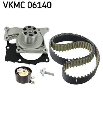 Mercedes-Benz MARCO POLO Water pump and timing belt kit SKF VKMC 06140 cheap