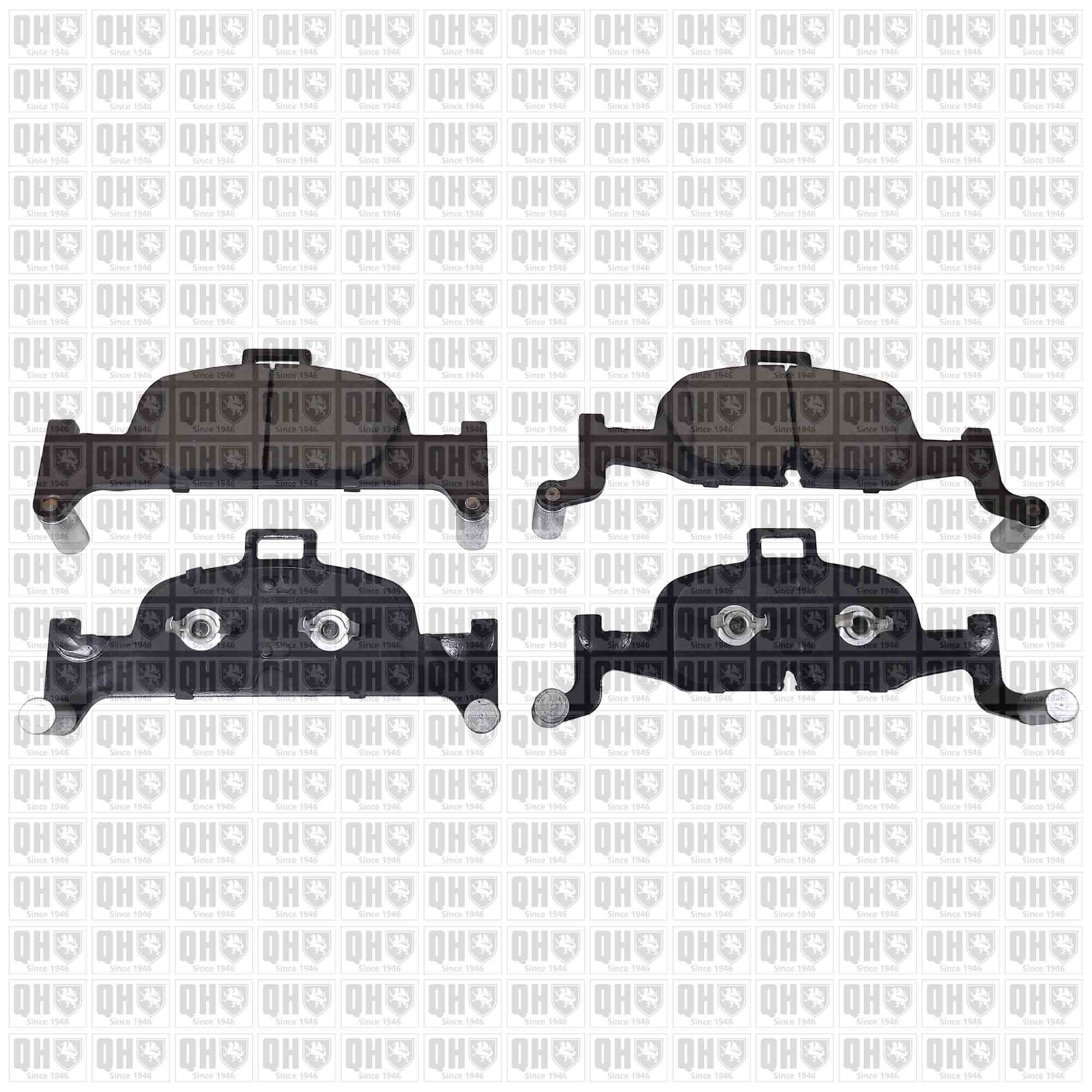 QUINTON HAZELL prepared for wear indicator Height: 98,7mm, Width: 252mm, Thickness: 15,8mm Brake pads BP1970 buy