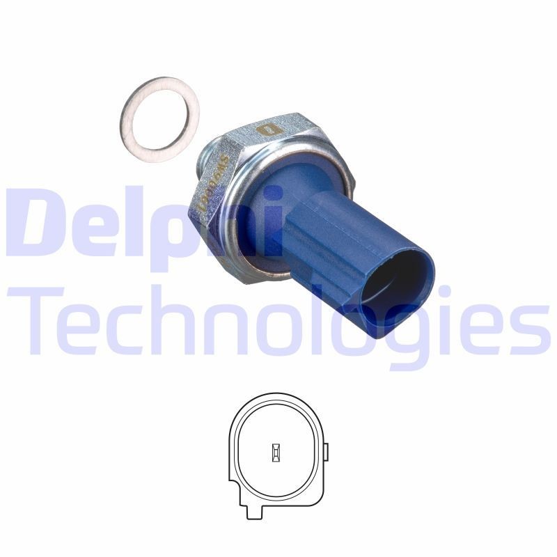 Oil pressure switch DELPHI M10*1.5, M10x1, 2,6 bar, 2,15, 2,95 bar - SW90061