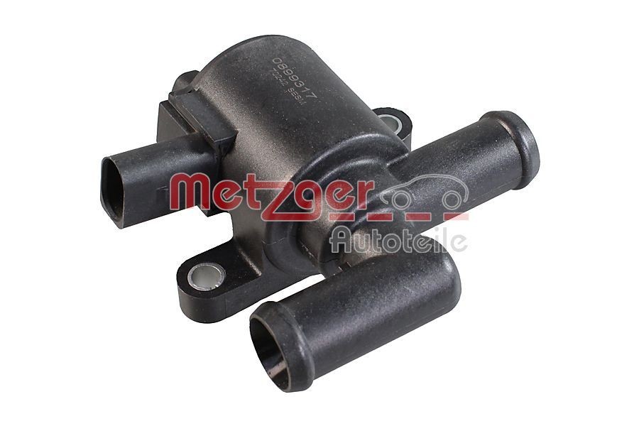 Original METZGER Control valve, coolant 0899317 for VW JETTA