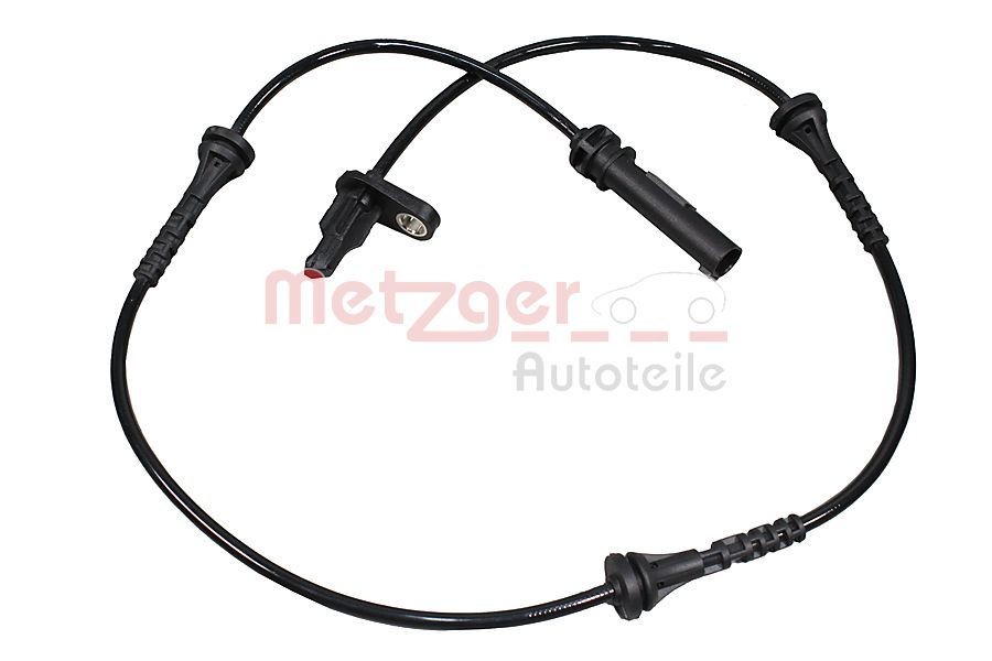 METZGER Front Axle, 2-pin connector Number of pins: 2-pin connector Sensor, wheel speed 09001498 buy