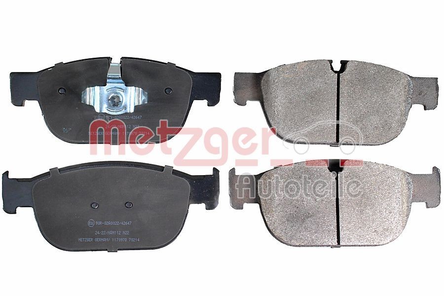 METZGER Brake pad kit 1170978