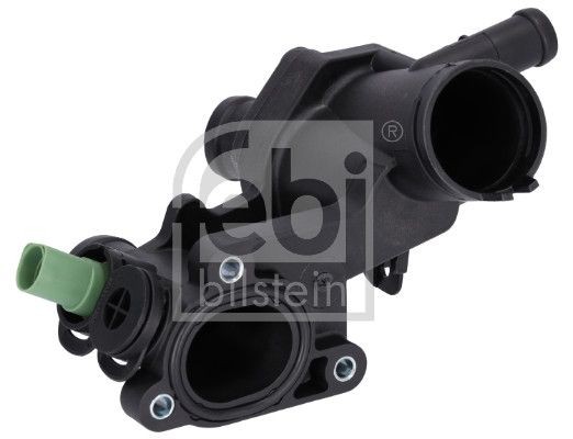 FEBI BILSTEIN 180400 Thermostat Housing with coolant temperature sensor, with seal ring
