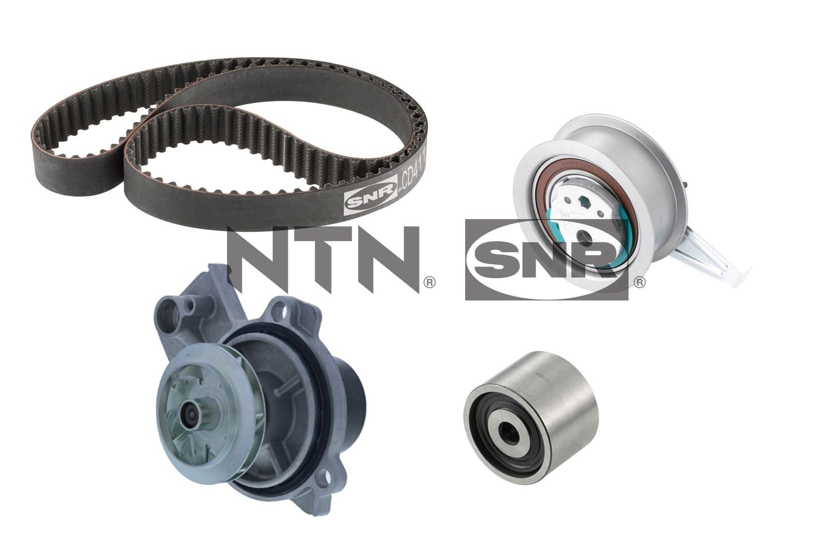 SNR KDP457.830 Water pump and timing belt kit 04L 109 243D