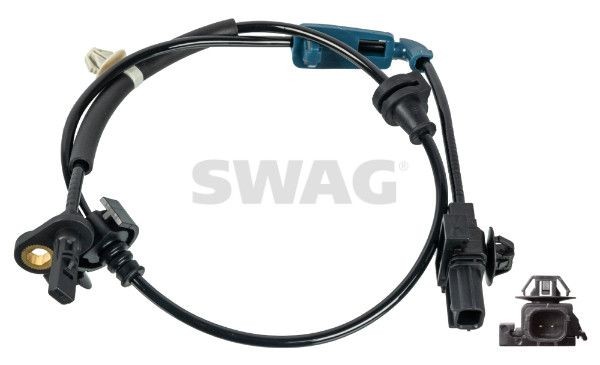 Original 33 10 5956 SWAG Anti lock brake sensor PORSCHE