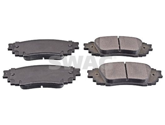 D1879-9496 SWAG Rear Axle Width: 42,7mm, Thickness 1: 14,5mm Brake pads 33 10 6322 buy