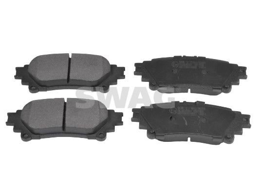 D1391-8500 SWAG Rear Axle Width: 45,7mm, Thickness 1: 15,2mm Brake pads 33 10 7110 buy