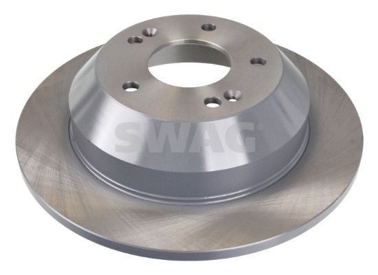 33 10 7142 SWAG Brake rotors HYUNDAI Rear Axle, 302x11mm, 5x114,3, solid, Coated