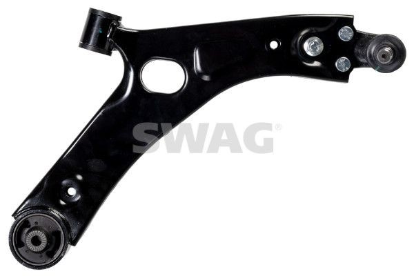 SWAG with bearing(s), Front Axle Right, Lower, Control Arm, Sheet Steel Control arm 33 10 7246 buy