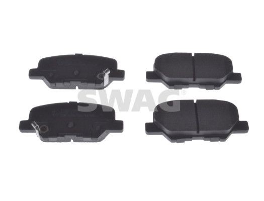 D1679-8908 SWAG Rear Axle, with acoustic wear warning Width: 44,6mm, Thickness 1: 14,3mm Brake pads 33 10 7314 buy
