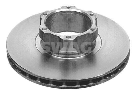 SWAG 33107364 Brake disc A668 421 02 12