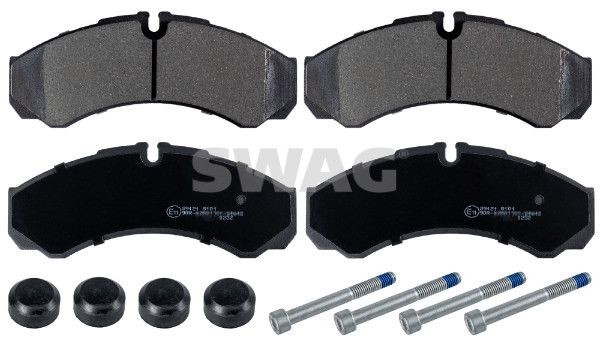 SWAG 33 10 7548 Brake pad set IVECO experience and price