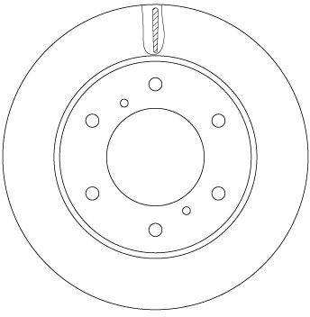 TRW 294x28mm, 6x140, Vented, Painted Ø: 294mm, Num. of holes: 6, Brake Disc Thickness: 28mm Brake rotor DF6735 buy