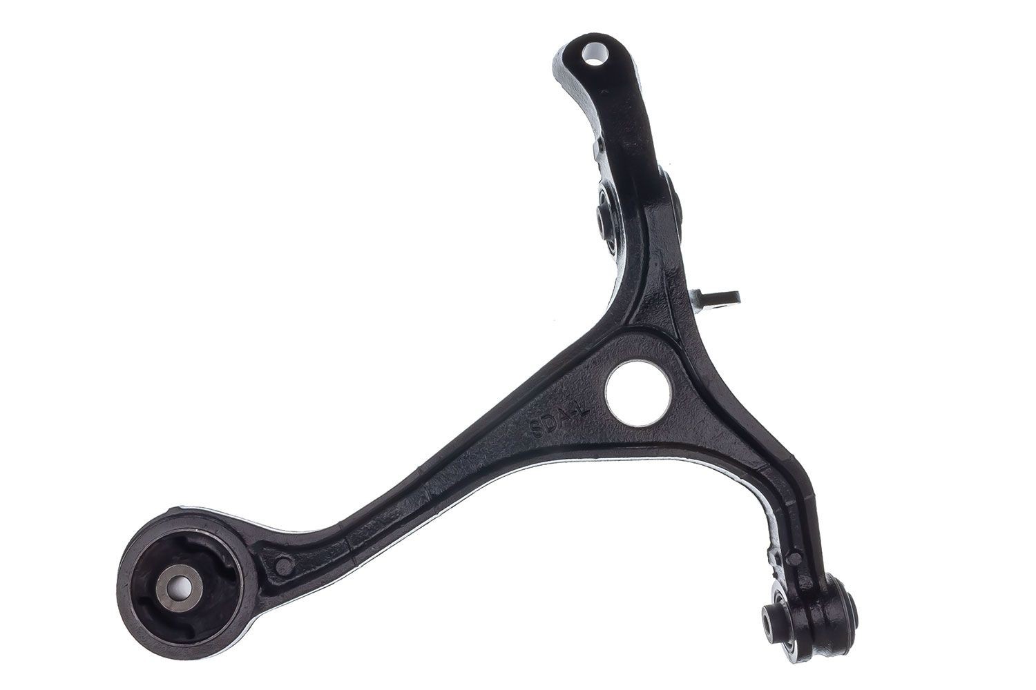 DENCKERMANN Lower, Front Axle Left, Control Arm, Grey Cast Iron, Cone Size: 17 mm, Push Rod Cone Size: 17mm Control arm D120590 buy