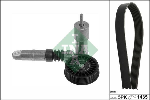INA 529042510 Tensioner pulley 038 145 283 A