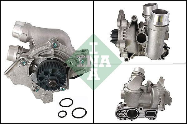 INA 538 0967 10 Water pump AUDI experience and price