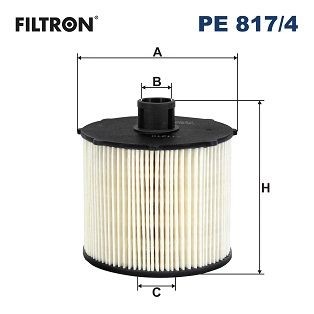 Original FILTRON Inline fuel filter PE 817/4 for OPEL ZAFIRA