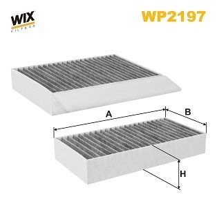 WP2197 WIX FILTERS Pollen filter - buy online