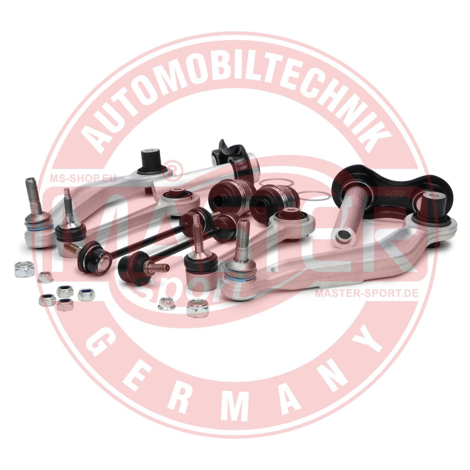 MASTER-SPORT HD103683310 Control arm Rear Axle, with suspension rod