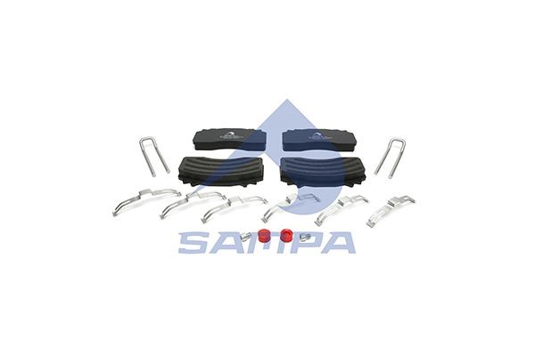 SAMPA 092.824 Brake pad set 008 420 63 20