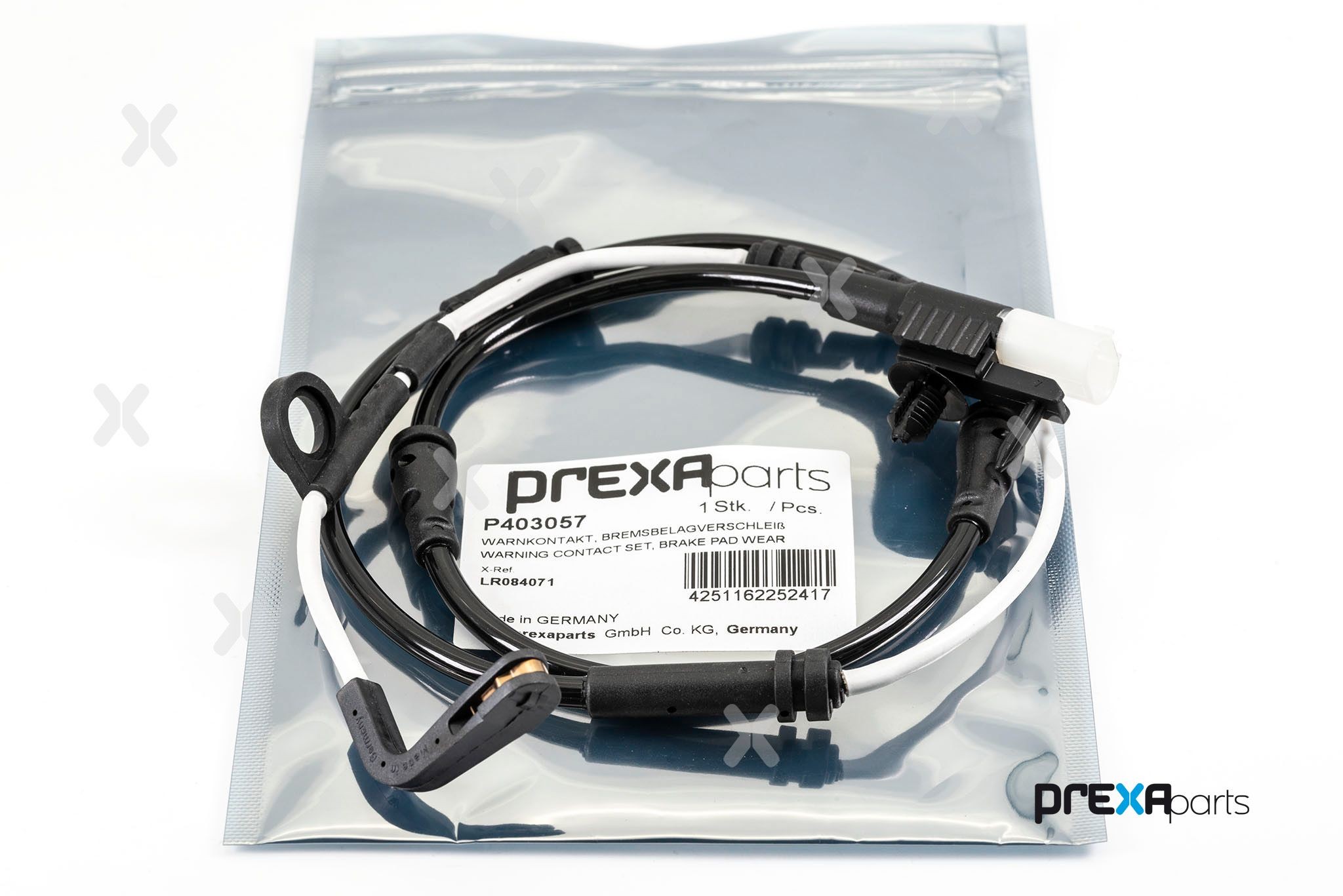 OEM-quality PREXAparts P403057 Warning contact, brake pad wear