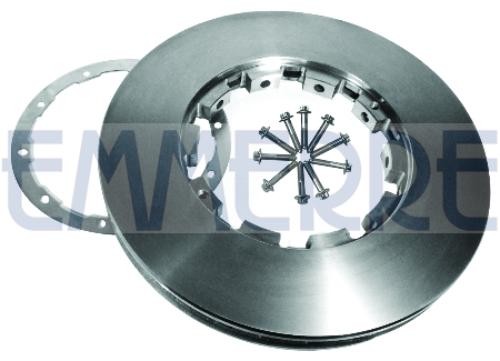 Brake disc kit EMMERRE 432x45mm, internally vented - 960213