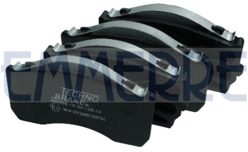EMMERRE 960998E3 Bremsbeläge für MERCEDES-BENZ ATEGO 3 LKW in Original Qualität