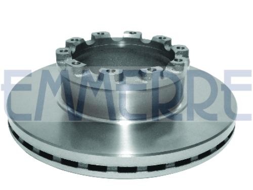 Brake rotors EMMERRE NA, Front Axle, 430x45mm, 10, internally vented - 960469