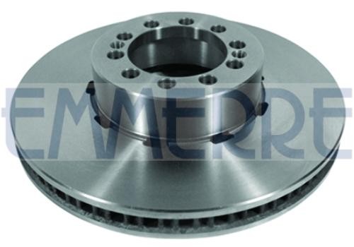 Disc brake set EMMERRE 330x34mm, 10x118, internally vented - 960237