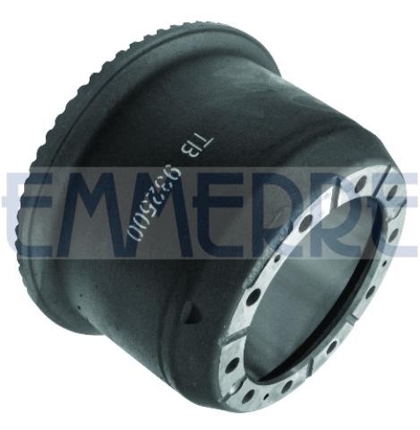 EMMERRE 932500 Bremstrommel für SCANIA P,G,R,T - series LKW in Original Qualität